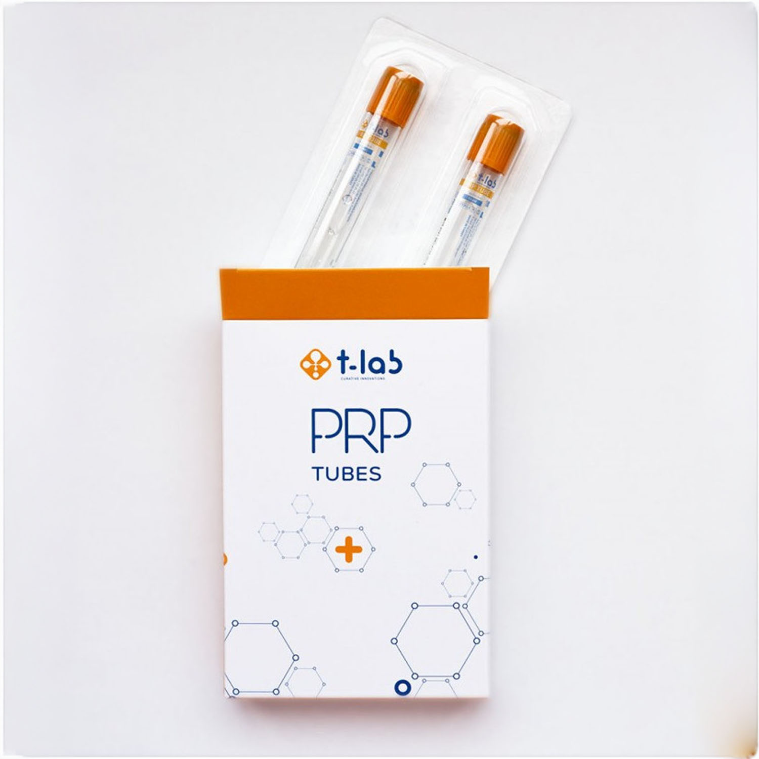 T-Lab PRP Tubes mit Antikoagulanz (2 Stück)